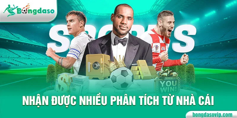 Nhận được nhiều phân tích từ nhà cái